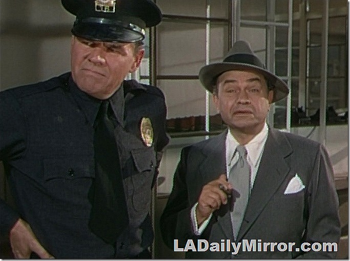 Mysterious security officer and mysterious companion. 