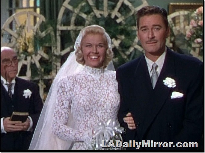 Mysterious bride and groom