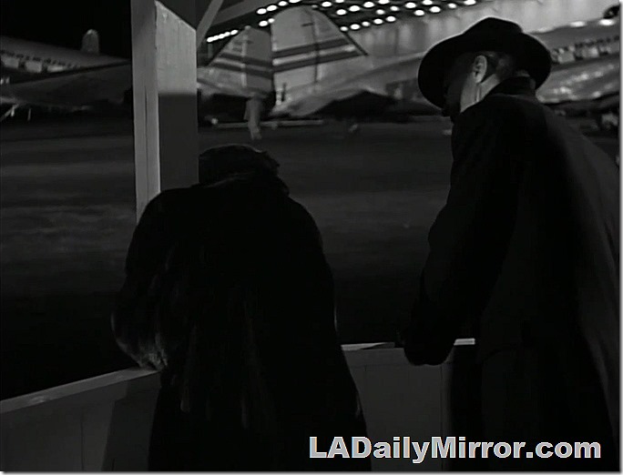 Mysterious couple at mystery airport. 