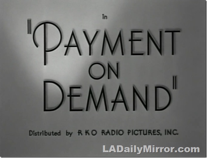 Main Title: Art Deco lettering on plain background