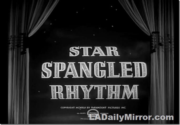 Main title: Lettering on a slowly rotating (unseen) drum 