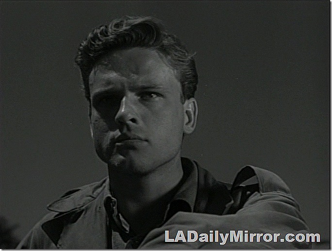 Man in military jacket