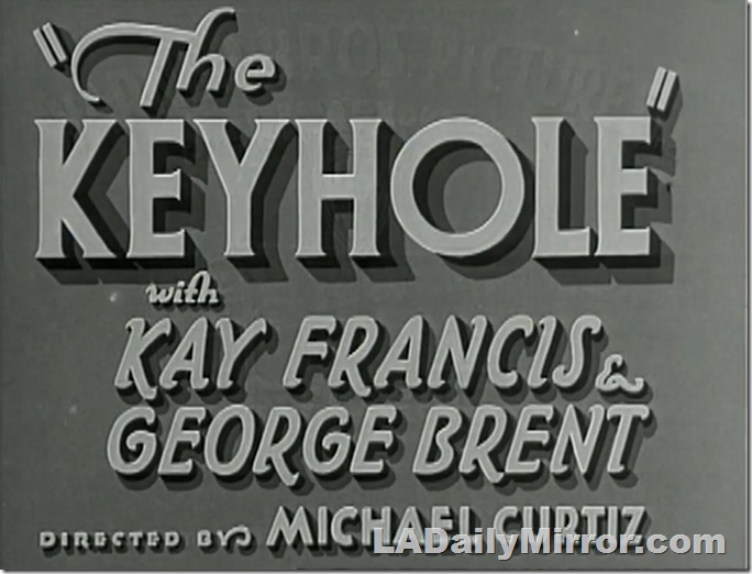 Main title: Lettering over gray background. 