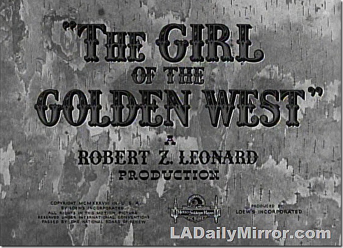 Main Title: Old-fashioned lettering over landscape. 