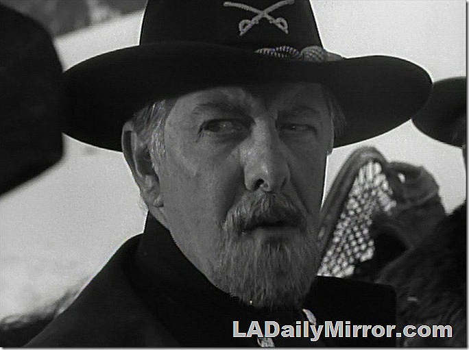 Mysterious cavalry officer with goatee. 