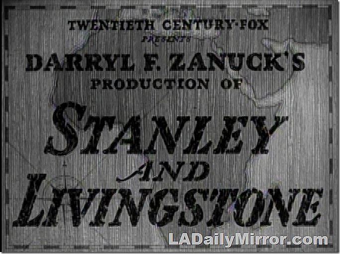 Main title: Lettering over map of Africa