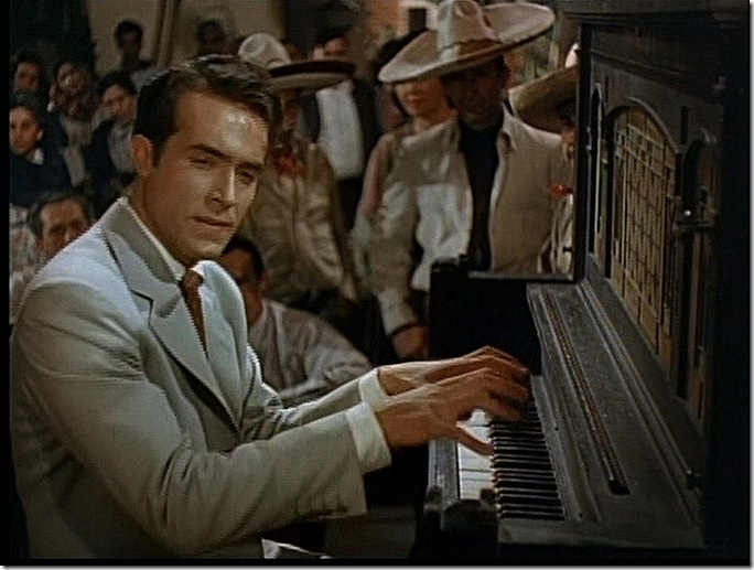 Man playing the piano. 