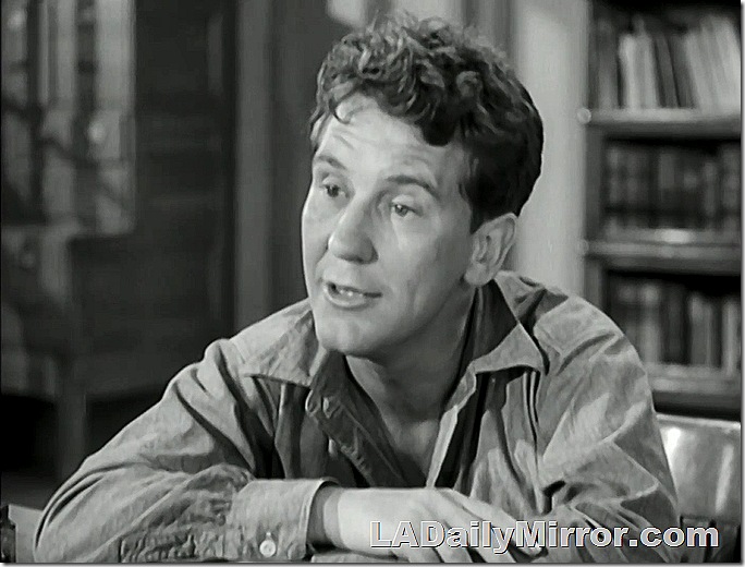 Man wearing a work shirt. 