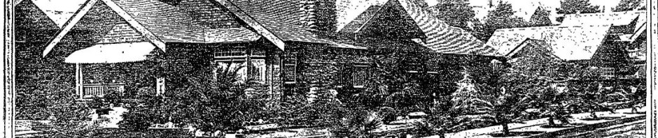 November 10, 1907: Home at Fremont and Oxley, South Pasadena