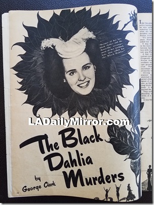 The Black Dahlia Murders by George Clark, Page 1