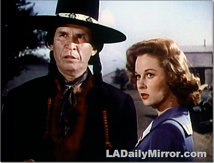 Man with long braids and a flat-brimmed hat with a beadwork band. 