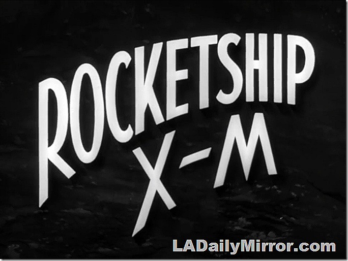 Main title. Zooming letters over image of an off-world planet. 